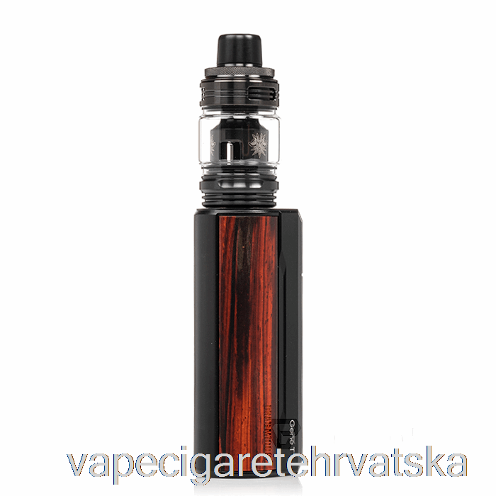 Vape Hrvatska Voopoo Drag M100s Starter Kit Black And Darkwood